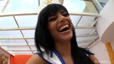 Zafira Klass fists her own pussy in this solo masturbation scene - hotmovs.com