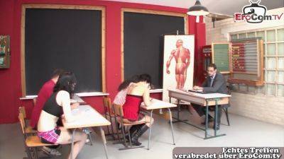 The German School With The Teacher - videomanysex.com - Germany