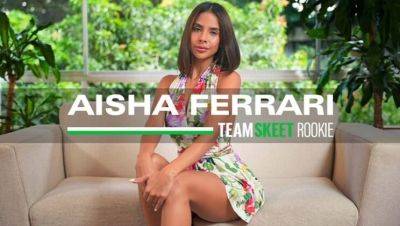 Caribbean Teen Aisha Ferrari Goes Wild On Camera - Blowjob & Rough Sex - xxxfiles.com