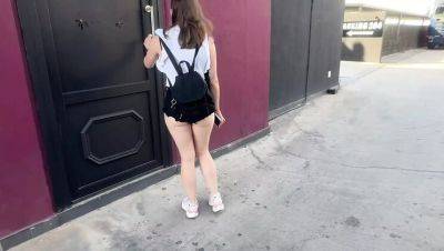 Hot teen cutie picked up and fucked hardcore by master - squirt orgasm slingshot sex - xxxfiles.com - India - Britain - Romania