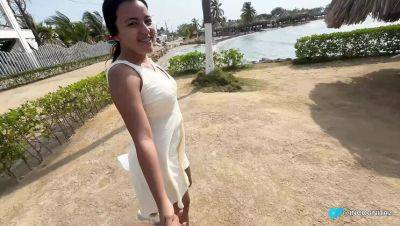 Desperate Tourist Gets Fucked Hard by Hot Latina Mishell - Blowjob, Doggy & Real Orgasm - xxxfiles.com - Colombia