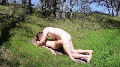 Hot Blonde Gets Public Fuck at Nudist Resort - Morning Hike Sex - xxxfiles.com - Usa