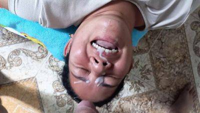 Happy Ending - Valkyrieandluigy Takes a Huge Facial - Cum Covered Face & Swallowing Loads - xxxfiles.com - Germany - Colombia