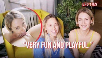 Alecia Fox - Blonde German Lesbians Alecia & Selvaggia Reunite for Hot Pussy Eating Playtime - xxxfiles.com - Germany