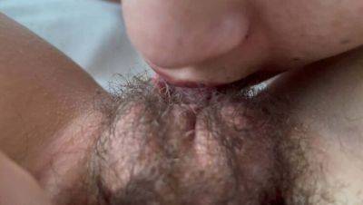 Zoemelissa sucks hairy clit close-up POV - Latina MILF lesbian action - xxxfiles.com - Colombia