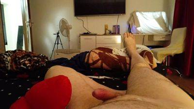 SpicySharron Gives Hot Handjob and Blowjob to Older Man - Big Natural Tits & Cum in Mouth - porntry.com - Romania