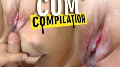 Huge Cumshot Compilation - AlitaPorn Creampie & Tight Pussy Fuck - porntry.com - Spain