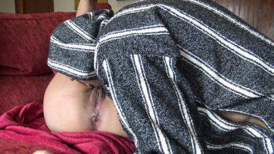 Algerian MILF Souzan Halabi makes stepson lick her hairy pussy - French beurette moans in 4K - porntry.com - France - Algeria