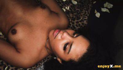 Jesus Reyes - Selva Lapiedra Hot Brazilian Brunette Shows Hairy Pussy & Gets Anal Fuck in 4K HD - veryfreeporn.com - Brazil