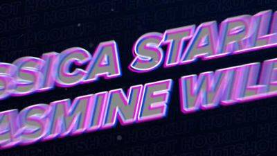 Big-Tit BFF's Jessica Starling & Jasmine Wilde's Nasty 3some - sexu.com