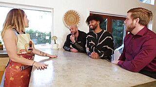 Steve Rickz - Taboo Thanksgiving Breeding Ceremony - Bisexual Gangbang! Chloe Kreams, Steve Rickz, Aderes Quin - ah-me.com