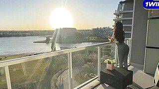 Horny stepmother seduces her stepson by eating and sucking a Banana ! - ah-me.com