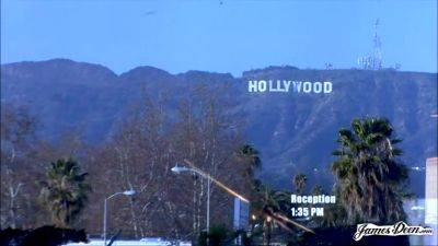 Holly Wellin The Hot Receptionist Takes A Client's Hard Cock In Her Ass - hotmovs.com