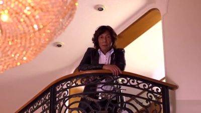 Hot Busty Japanese Milf Rinka Giving A Handjob - hotmovs.com - Japan