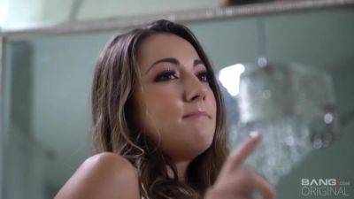 Lily Adams - Lily Adams In Tiny Girl Banged By Two Black Dicks - hotmovs.com