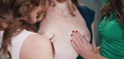 Katie Kush - Ashley Lane - Katrina Colt - Three lesbian teachers dp in classroom - inxxx.com