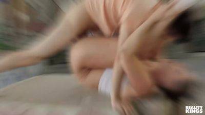 Jmac invites Valerica Steele on his boat soon after he glides his large rod inwards her Wet Pussy - reality kings - sexu.com - Britain