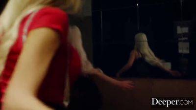 Jealous Blonde Race For Cock - Elsa Jean And Riley Steele - hotmovs.com - Usa