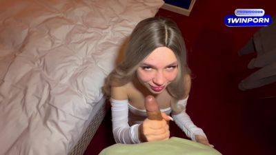 Interview With Blonde Alison Ended In Her Mouth! - hclips.com