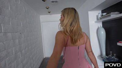 Big Cock Shoots A Load In Ashley Alexander's Corner Pocket - sexu.com