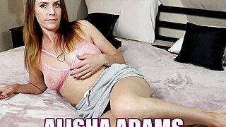 Alisha Adams - Brunette Nympho Alisha Adams Uses Two Toys On Her Hot Pussy - ah-me.com