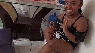 Little Slut Comes To Fuck And Leaves With Her Pussy Full Of Cum! - ah-me.com