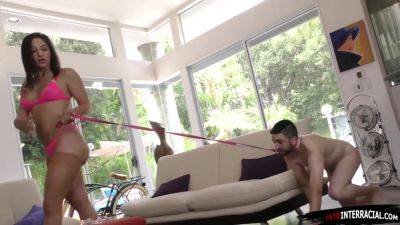 Super sexy petite Abella Danger interracial fuck compilation - hotmovs.com