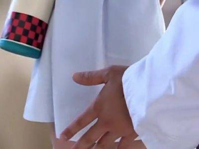 Crazy Japanese Whore In Horny Nurse, Lingerie Jav Clip - hotmovs.com - Japan