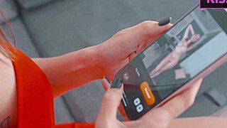 Step sister accidentally sends nude photo to step brother and takes his virginity - ah-me.com