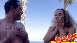 I bring a fan to Briana Banderas and we fuck her together - ah-me.com