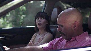 Charles Dera - Guy anal fucks his stepsons gf outdoors - ah-me.com