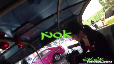 Asian Beaver Spread And Filled On Tuktuk Patrol Official Site - hotmovs.com - Thailand