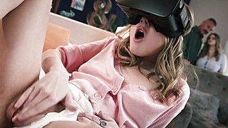 Charles Dera - Codi Vore - CoCo Lovelock - ADULT TIME - Teen Coco Lovelock Caught Masturbating And Fucked By Stepmom Codi Vore and Her Hubby - ah-me.com