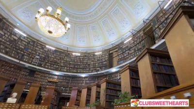 Library of Lust - 18yo Lesbians at ClubSweethearts - sexu.com