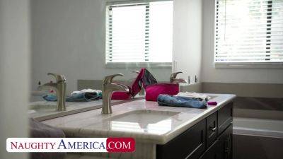 My Girlfriend's Busty Friend Chloe Surreal lets me get up close and personal with her massive tits - sexu.com