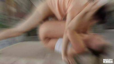 Eliza Ibarra - Apollo catches his stepmom Charli Phoenix eating his girlfriend Eliza Ibarra & joins for a threesome - reality kings - sexu.com