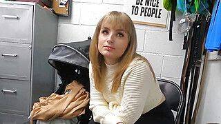 Hot babe busted with tons of stolen dildos - ah-me.com