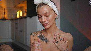 Innocent and sensual slobbery blowjob from stepsister - ah-me.com