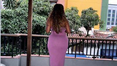 Hot Colombian Slut Carla Morelli Rides Big Black Cock - Amateur Latina MILF Doggystyle & Blowjob - xxxfiles.com - Colombia