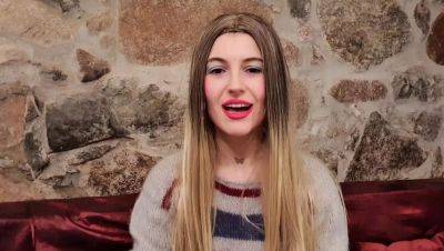 Hot Blonde Natalia Seduces a Man in Steamy Role Play - GermanPussyLove - xxxfiles.com - Germany - Russia