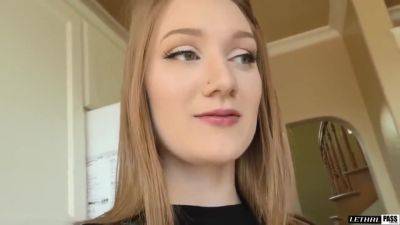 Aria Kai Puts Out For Her Probation Officer To Stay Out - hotmovs.com