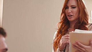 Sophia Locke - Nathan Bronson - Big tits shrink has a thing for bad boys - ah-me.com