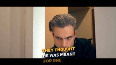 Vip4k. 2 russian nymphomaniacs providing a boy a decent all the way eating - sexu.com - Russia