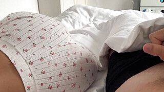 Day 9 - Stepsister Sharing Bed And Give Me Pussy But I Didn't Get My Dick Out In Time And Cum Inside - ah-me.com