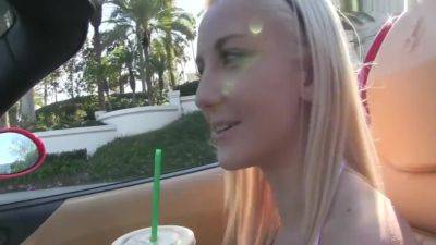 Hot Blonde Fucks Her Step Bro Then Swallows His Load - hotmovs.com