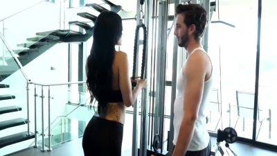 Stepdad Gets Knocked Out And Trainer Fucks His Stepdaughter - hotmovs.com