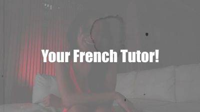 Your French Tutor! Starring Anissa Kate - FinishesTheJob - hotmovs.com - France