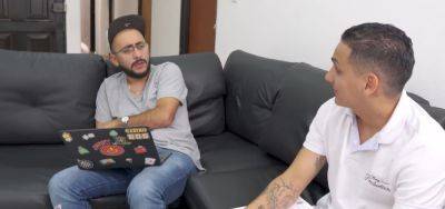 We asked for a massage to relax, but we ended up fucking the slutty masseuse without a condom - inxxx.com