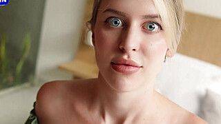 He got Turned on Byhis Stepsister Wearing Cute Stockings and Persuaded Her to... - ah-me.com