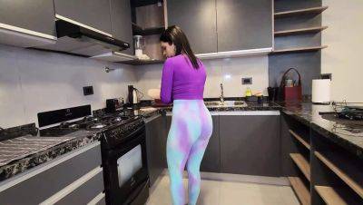 Hot Latina MILF Paints Herself with Milk - Anal Creampie & Blowjob - porntry.com - Argentina